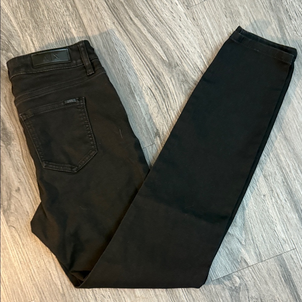 Armani Exchange Women's Black Skinny Jeans